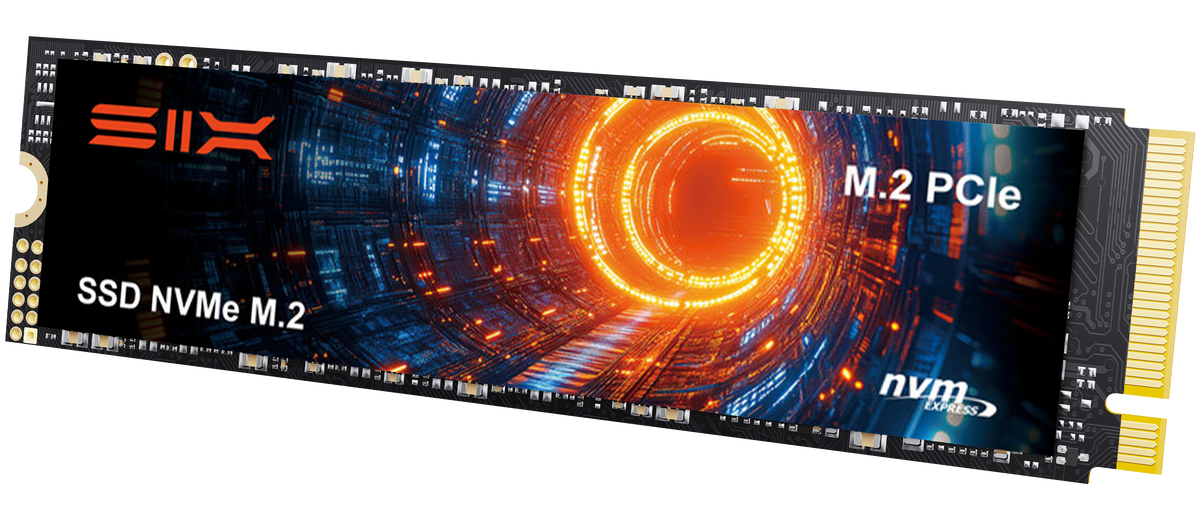 六个NVME M.2固态硬盘PCIe 4.0 - m.2 2280固态硬盘，读取速度高达7350MB/s，带散热片，适用于游戏PS5内存存储扩展