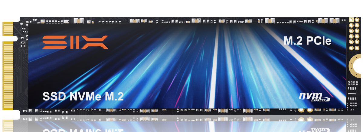 六块 NVME M.2 固态硬盘 - PCIe Gen 5.0x4 X15000 SSD M.2 2280，顺序速度高达 14,300MB/s，带散热器的笔记本/台式机内置固态硬盘，用于 AI 计算游戏