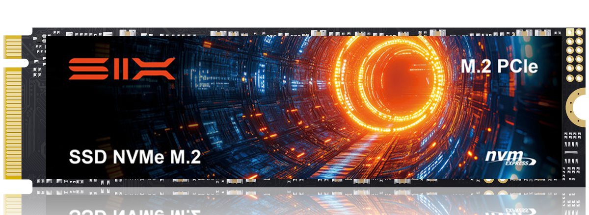 SIX NVME M.2 SSD PCIe 4.0 - m.2 2280 ssd, Read UP to 7350MB/s for Gaming PS5 Memory Storage Expansion with Heatsink